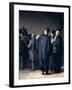 The Lawyers, 1870-75-Honore Daumier-Framed Giclee Print