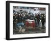 The Laying of the Cornerstone of the Galleria Vittorio Emanuele in Milan-Domenico Induno-Framed Giclee Print