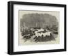 The Laying of the Memorial Stone of the New Tower Bridge by the Prince of Wales-Joseph Nash-Framed Giclee Print