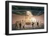 The laying of the transatlantic telegraph cable, 1865-1866-Robert Dudley-Framed Giclee Print