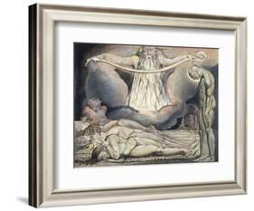 The Lazar House, 1795-William Blake-Framed Giclee Print