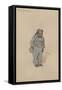 The Lazy Gentleman, c.1920s-Joseph Clayton Clarke-Framed Stretched Canvas