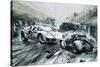 The Le Mans Race in 1967-Graham Coton-Stretched Canvas