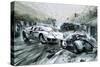 The Le Mans Race in 1967-Graham Coton-Stretched Canvas