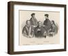 The Leaders of the Reformation - Melancthon : Calvin : Luther Zwingli : Hus-null-Framed Photographic Print