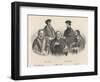 The Leaders of the Reformation - Melancthon : Calvin : Luther Zwingli : Hus-null-Framed Photographic Print