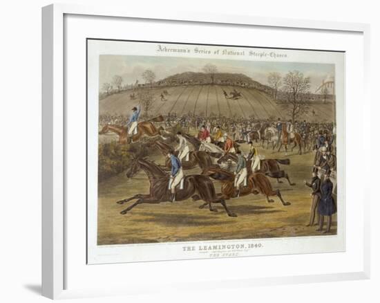 The Leamington, Oct. 20th 1840: the Start-Charles Hunt-Framed Giclee Print