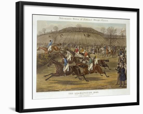 The Leamington, Oct. 20th 1840: the Start-Charles Hunt-Framed Giclee Print