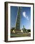 The Leaning Stele of King Ezana, Axum, Ethiopia, Africa-Julia Bayne-Framed Photographic Print