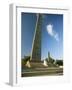 The Leaning Stele of King Ezana, Axum, Ethiopia, Africa-Julia Bayne-Framed Photographic Print