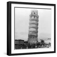 The Leaning Tower of Pisa, Italy, 1892-null-Framed Giclee Print