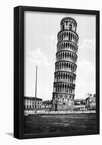 The Leaning Tower Of Pisa Photograph - Pisa, Italy-null-Framed Poster