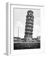 The Leaning Tower of Pisa Photograph - Pisa, Italy-Lantern Press-Framed Art Print