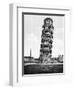The Leaning Tower of Pisa Photograph - Pisa, Italy-Lantern Press-Framed Premium Giclee Print