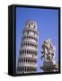 The Leaning Tower of Pisa, Pisa, Tuscany, Italy-Roy Rainford-Framed Stretched Canvas