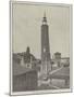 The Leaning Tower of Saragossa-null-Mounted Giclee Print