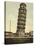 The Leaning Tower, Pisa, Italy, c.1890-c.1900-null-Stretched Canvas