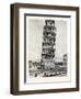 The Leaning Tower Pisa-null-Framed Giclee Print