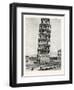 The Leaning Tower Pisa-null-Framed Giclee Print