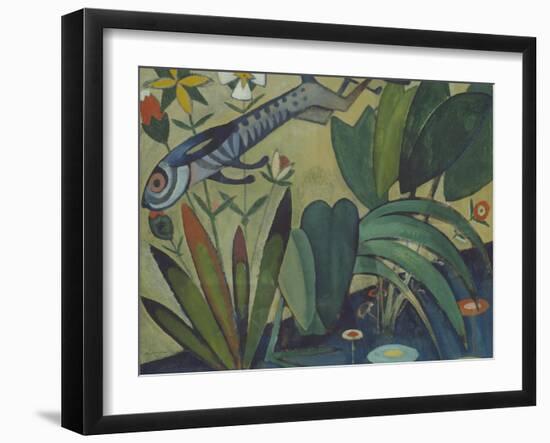 The Leap of the Rabbit, 1911-Amadeu de Souza-Cardoso-Framed Giclee Print