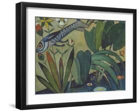 The Leap of the Rabbit, 1911-Amadeu de Souza-Cardoso-Framed Giclee Print