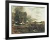 The Leaping Horse-John Constable-Framed Art Print