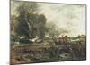 The Leaping Horse-John Constable-Mounted Art Print