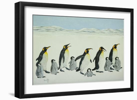 The Learning Curve-Pat Scott-Framed Giclee Print