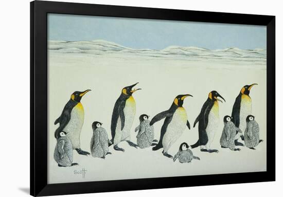 The Learning Curve-Pat Scott-Framed Giclee Print