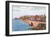 The Leas from Harbour, Folkestone-Alfred Robert Quinton-Framed Giclee Print