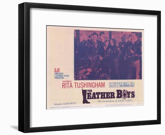 The Leather Boys, 1966-null-Framed Art Print