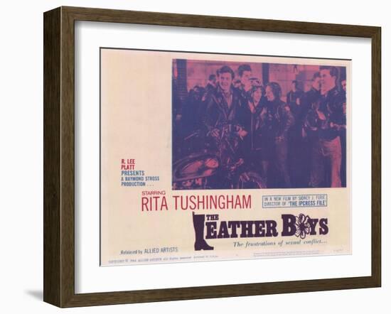 The Leather Boys, 1966-null-Framed Art Print