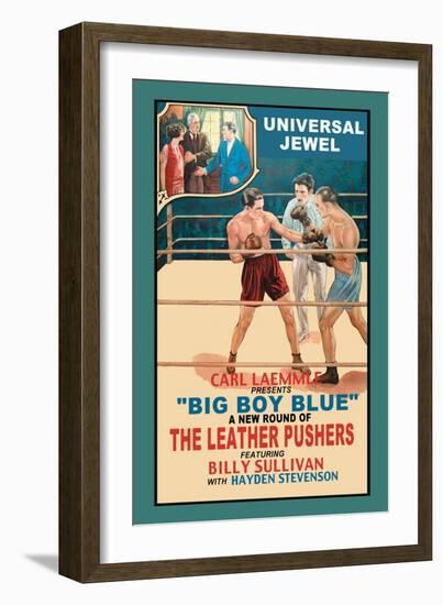 The Leather Pushers-null-Framed Art Print