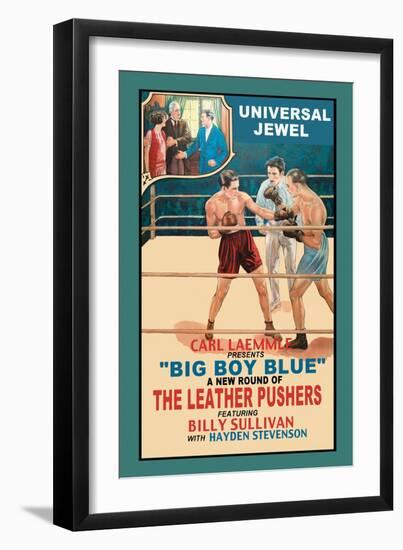 The Leather Pushers-null-Framed Art Print