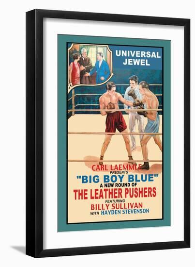 The Leather Pushers-null-Framed Art Print