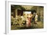 The Leave-Taking of the New Recruit, 1879-Ilya Efimovich Repin-Framed Giclee Print