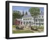 The Leavenworth Hotel-1800's-Bob Fair-Framed Giclee Print