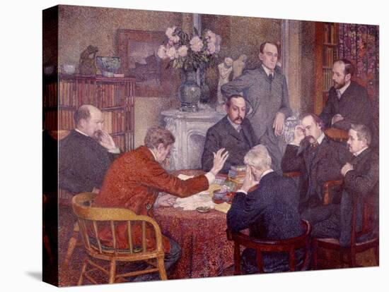 The Lecture, 1903-Théo van Rysselberghe-Stretched Canvas