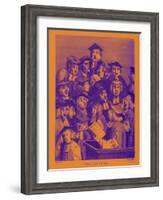 The Lecture by William Hogarth-William Hogarth-Framed Giclee Print