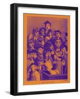 The Lecture by William Hogarth-William Hogarth-Framed Giclee Print