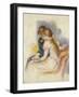 The Lecture; La Lecture, 1890-Pierre-Auguste Renoir-Framed Giclee Print