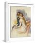 The Lecture; La Lecture, 1890-Pierre-Auguste Renoir-Framed Giclee Print