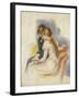 The Lecture-Pierre-Auguste Renoir-Framed Giclee Print