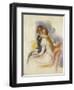 The Lecture-Pierre-Auguste Renoir-Framed Giclee Print