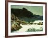 The Ledge, Cape Elizabeth, Maine, 1922-George Luks-Framed Giclee Print