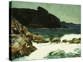 The Ledge, Cape Elizabeth, Maine, 1922-George Luks-Stretched Canvas