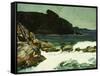 The Ledge, Cape Elizabeth, Maine, 1922-George Luks-Framed Stretched Canvas