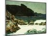 The Ledge, Cape Elizabeth, Maine, 1922-George Luks-Mounted Premium Giclee Print