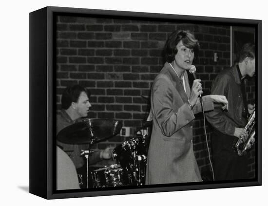 The Lee Gibson Quartet in Concert at the Fairway, Welwyn Garden City, Hertfordshire, 1999-Denis Williams-Framed Stretched Canvas