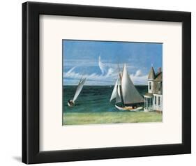The Lee Shore-Edward Hopper-Framed Art Print